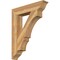 Ekena Millwork Balboa Traditional Rough Sawn Bracket, Western Red Cedar, 6"W x 32"D x 40"H BKT06X32X40BOA01RWR - alternate 1